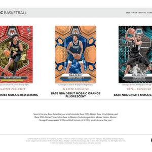 2023-24 Panini Mosaic Basketball 6-Pack Blaster Box FRENLY BRICKS - Open 7 Days