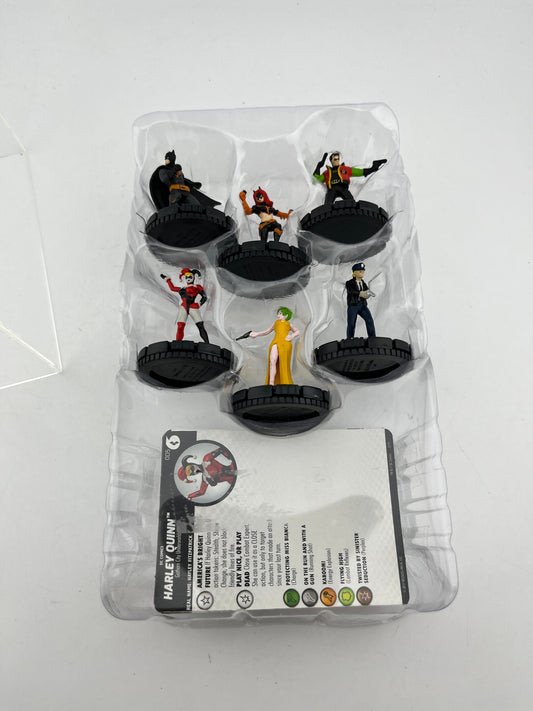 2017 Heroclix Figures: Harley Quinn and the Gotham Girls Fast Forces - No Box - Complete FRENLY BRICKS - Open 7 Days