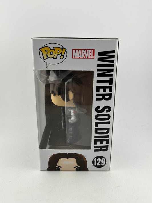 Funko POP! Marvel Civil War - Winter Soilder #129 - Vinyl Collectable FRENLY BRICKS - Open 7 Days