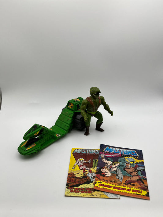Masters of the Universe Vehicle & Cobra Kahn + He-Man Comics Lot FRENLY BRICKS - Open 7 Days