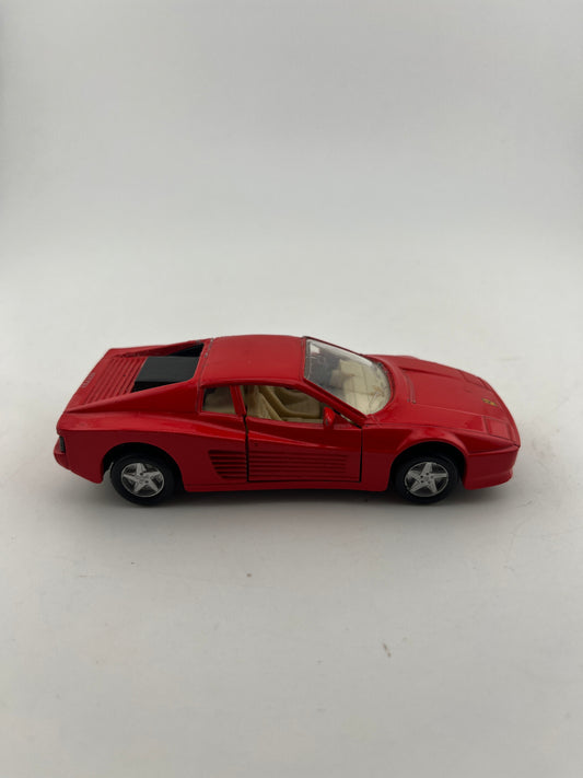 Maisto Ferrari 512TR 1:39 Scale Diecast Model Toy Car Shell Collezione Red - Loose FRENLY BRICKS - Open 7 Days