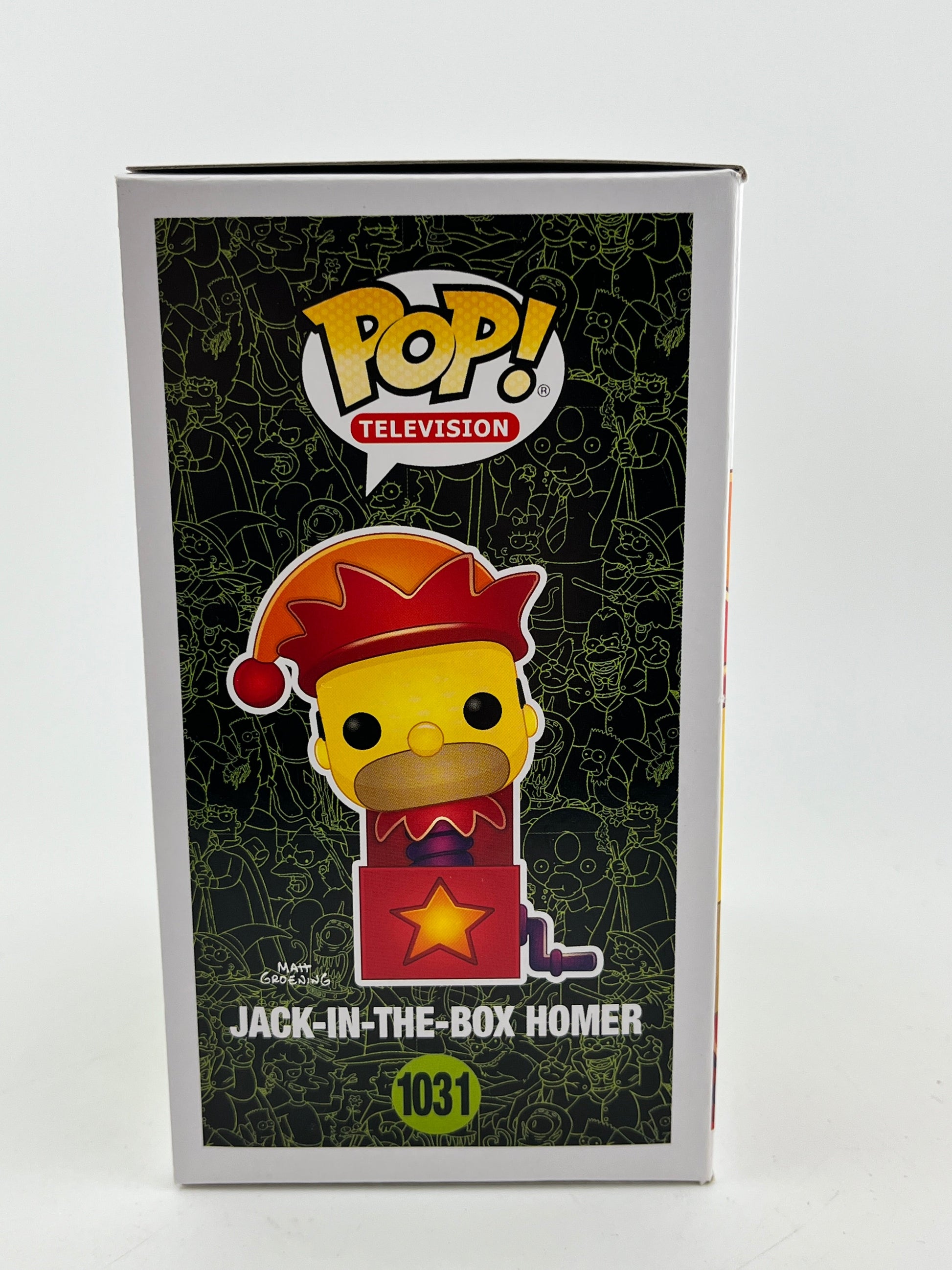 Funko POP! Television The Simpsons Tree House Of Horror - Jack-In-The-Box Homer #1031 FRENLY BRICKS - Open 7 Days