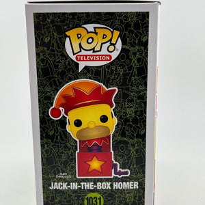 Funko POP! Television The Simpsons Tree House Of Horror - Jack-In-The-Box Homer #1031 FRENLY BRICKS - Open 7 Days