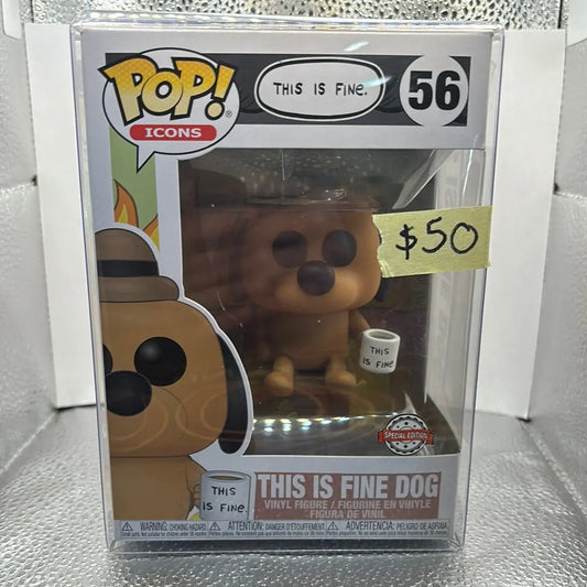 56 This is Fine Dog (Special Edition) Icons - FRENLY BRICKS - Open 7 Days