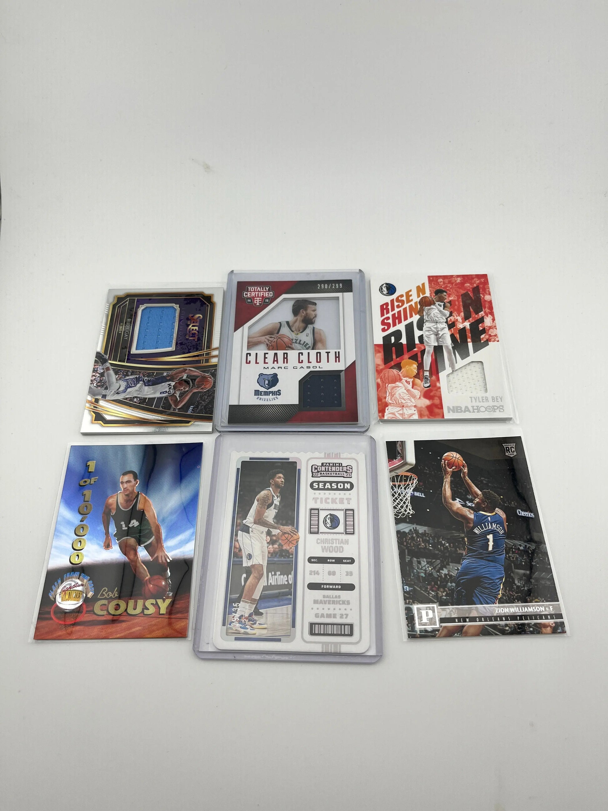 NBA Player Card Lot 13 - Patch and Serial Numbered Cards FRENLY BRICKS - Open 7 Days