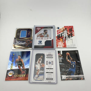 NBA Player Card Lot 13 - Patch and Serial Numbered Cards FRENLY BRICKS - Open 7 Days