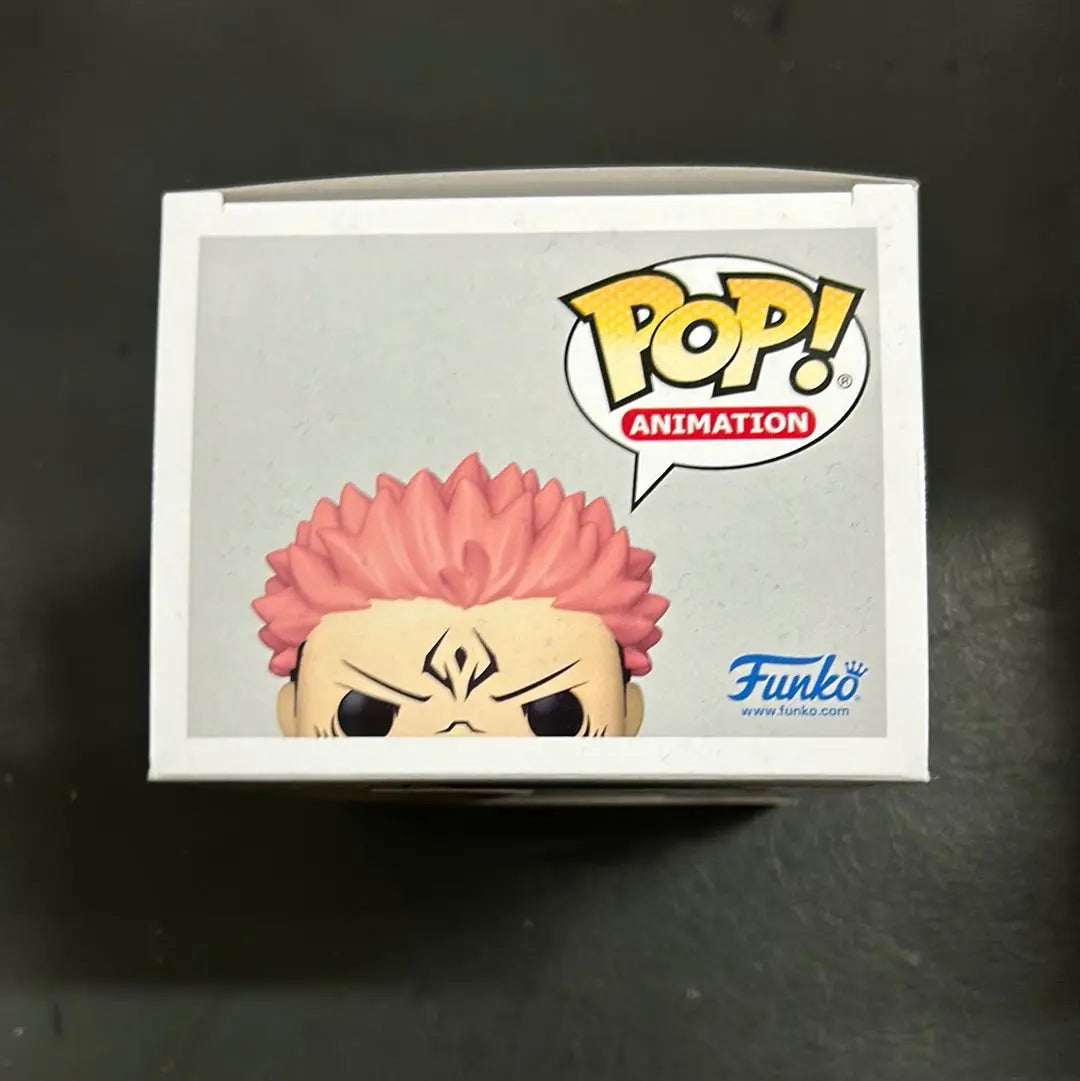 FUNKO POP VINYL JUJUTSU KAISEN RYOMEN SUKUNA WITH HEART #1118 FRENLY BRICKS - Open 7 Days