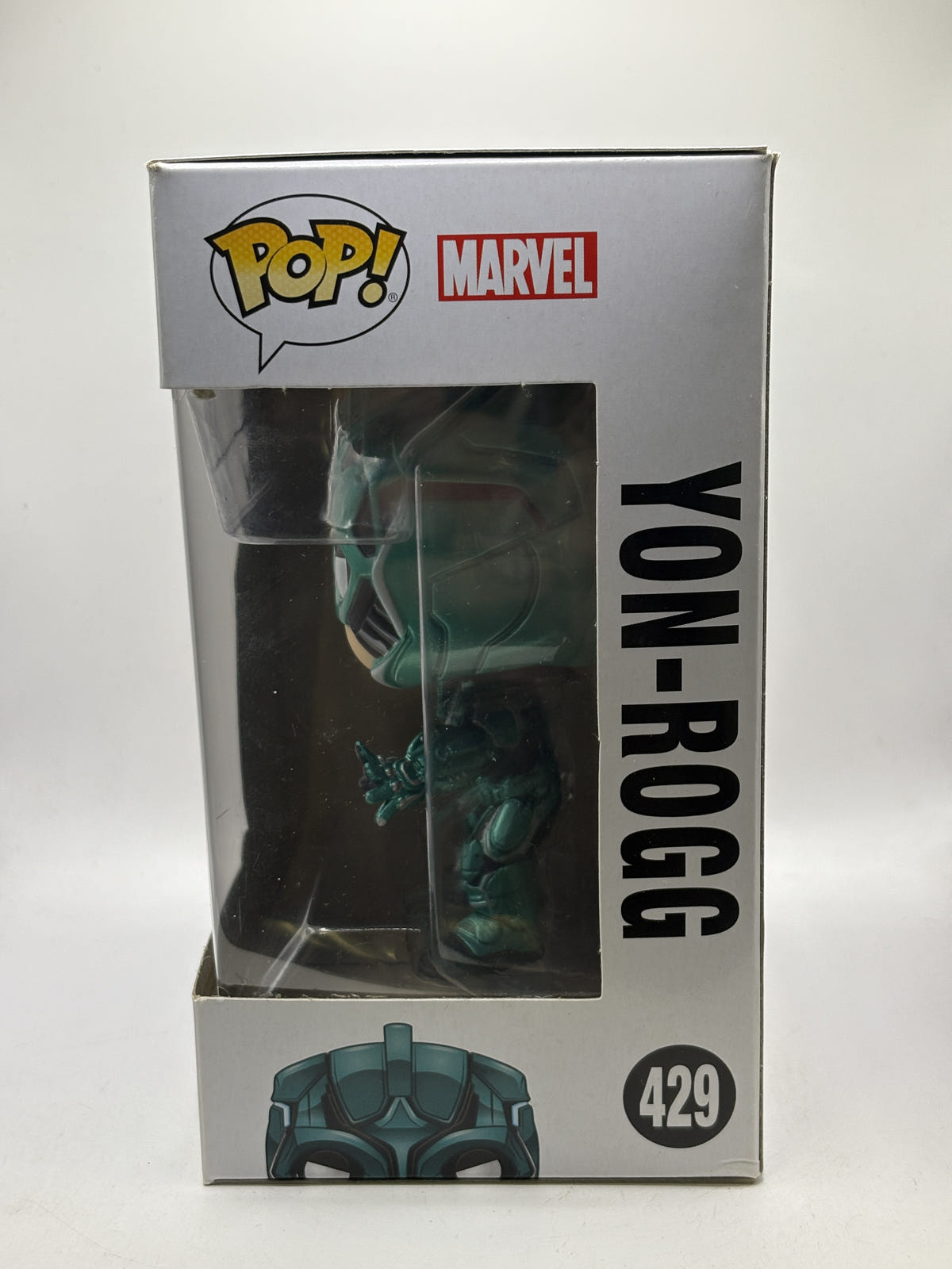 Funko POP! Marvel Captain Marvel #429 Yon-Rogg Bobble-Head - Box DMG — right image 2