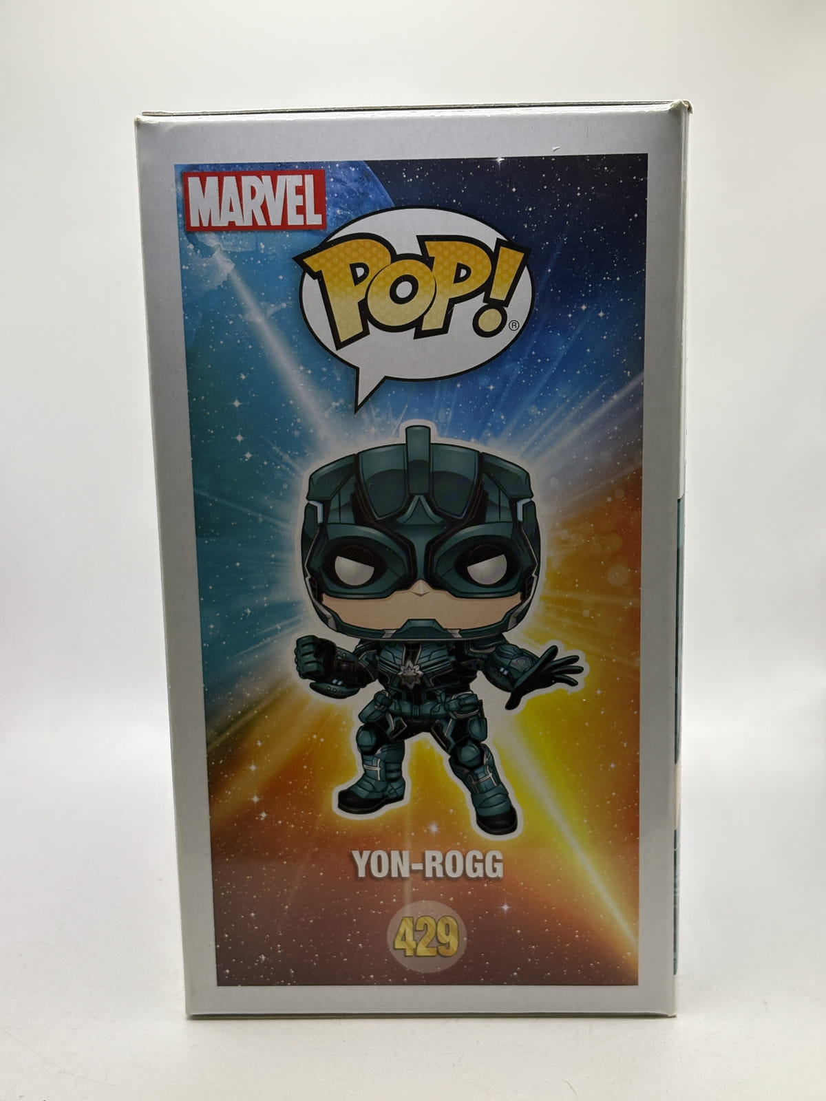 Funko POP! Marvel Captain Marvel #429 Yon-Rogg Bobble-Head - Box DMG — left image 4