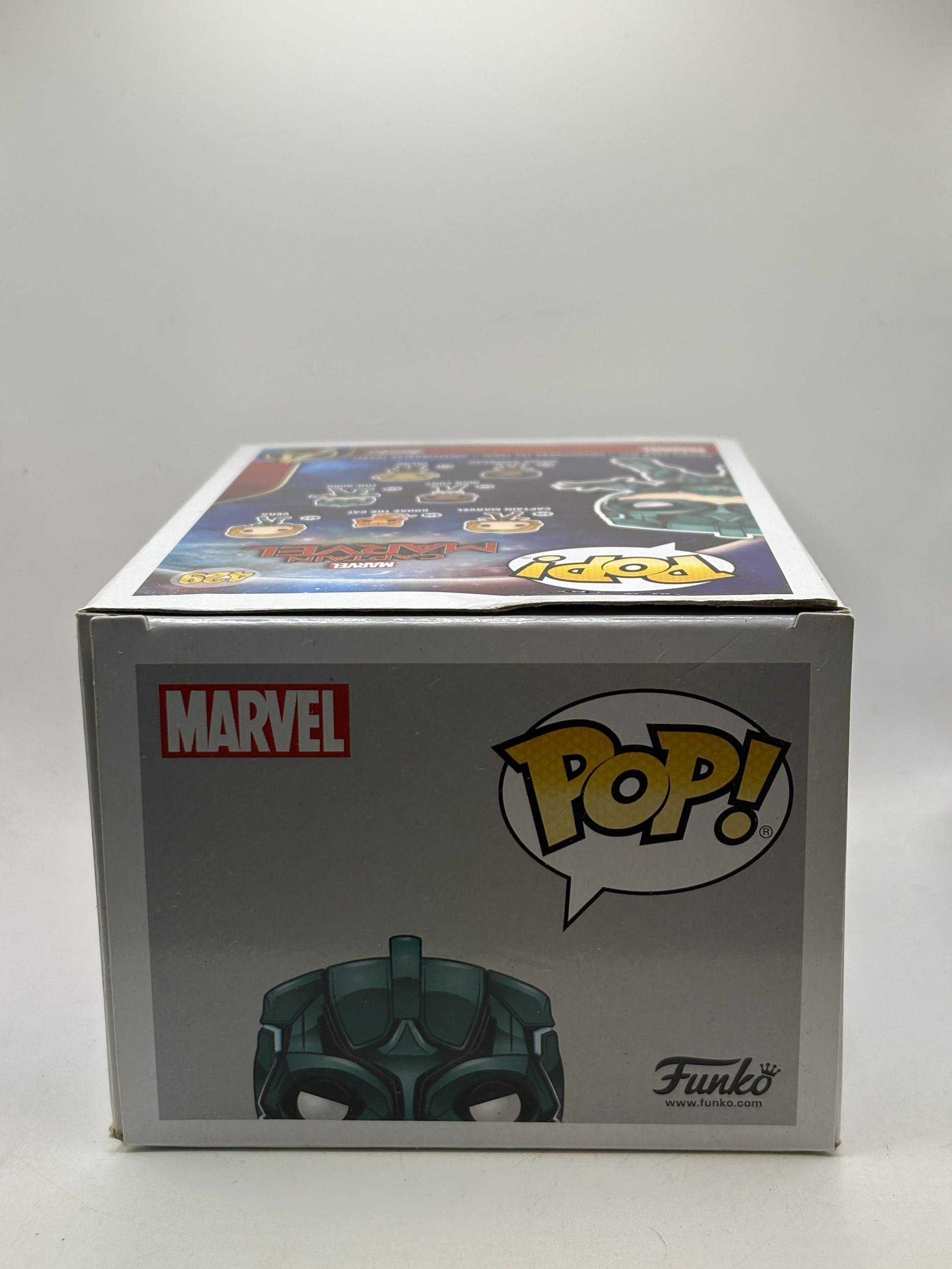 Funko POP! Marvel Captain Marvel #429 Yon-Rogg Bobble-Head - Box DMG — top image 5
