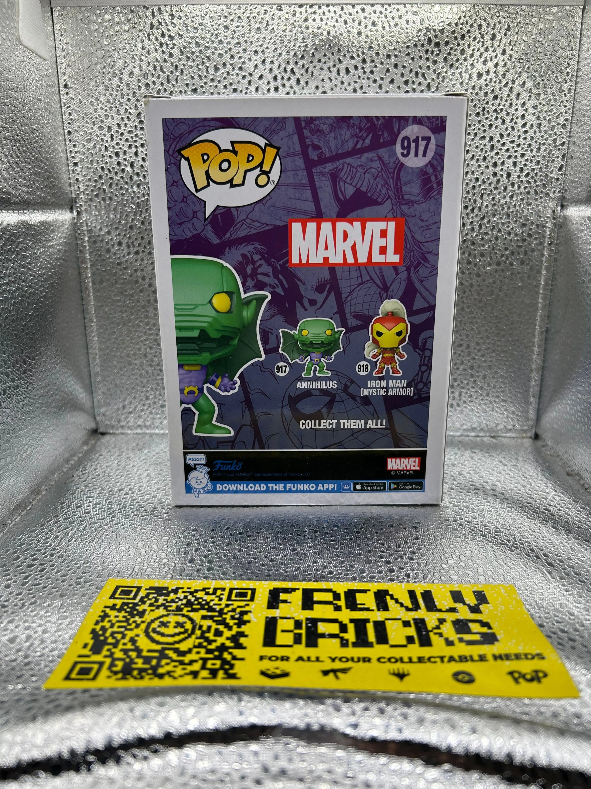 Pop Vinyl Marvel #917 Annihilus FRENLY BRICKS - Open 7 Days