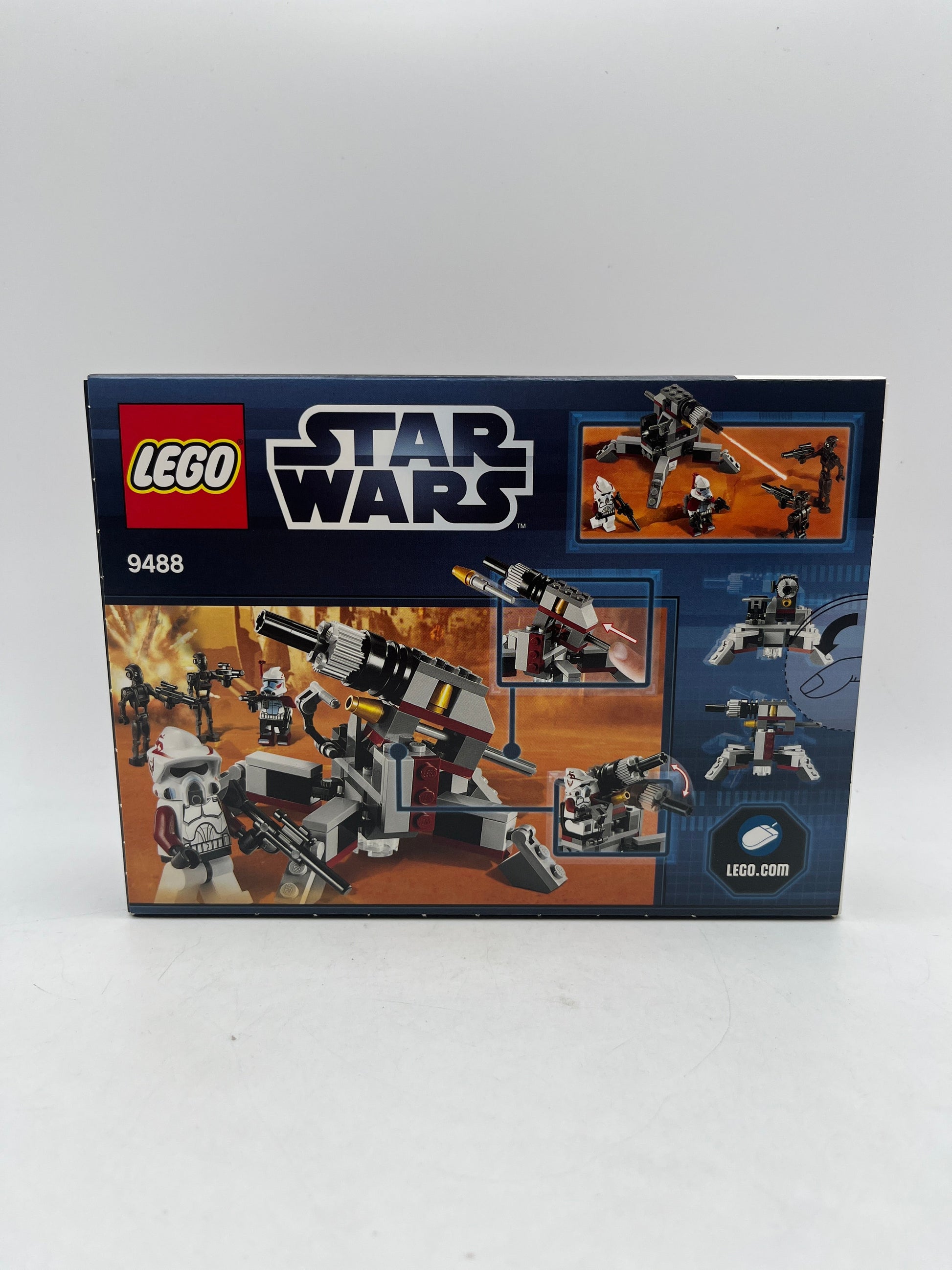 Lego Star Wars 9488 - Elite Clone Trooper & Commando Droid Battle Pack FRENLY BRICKS - Open 7 Days