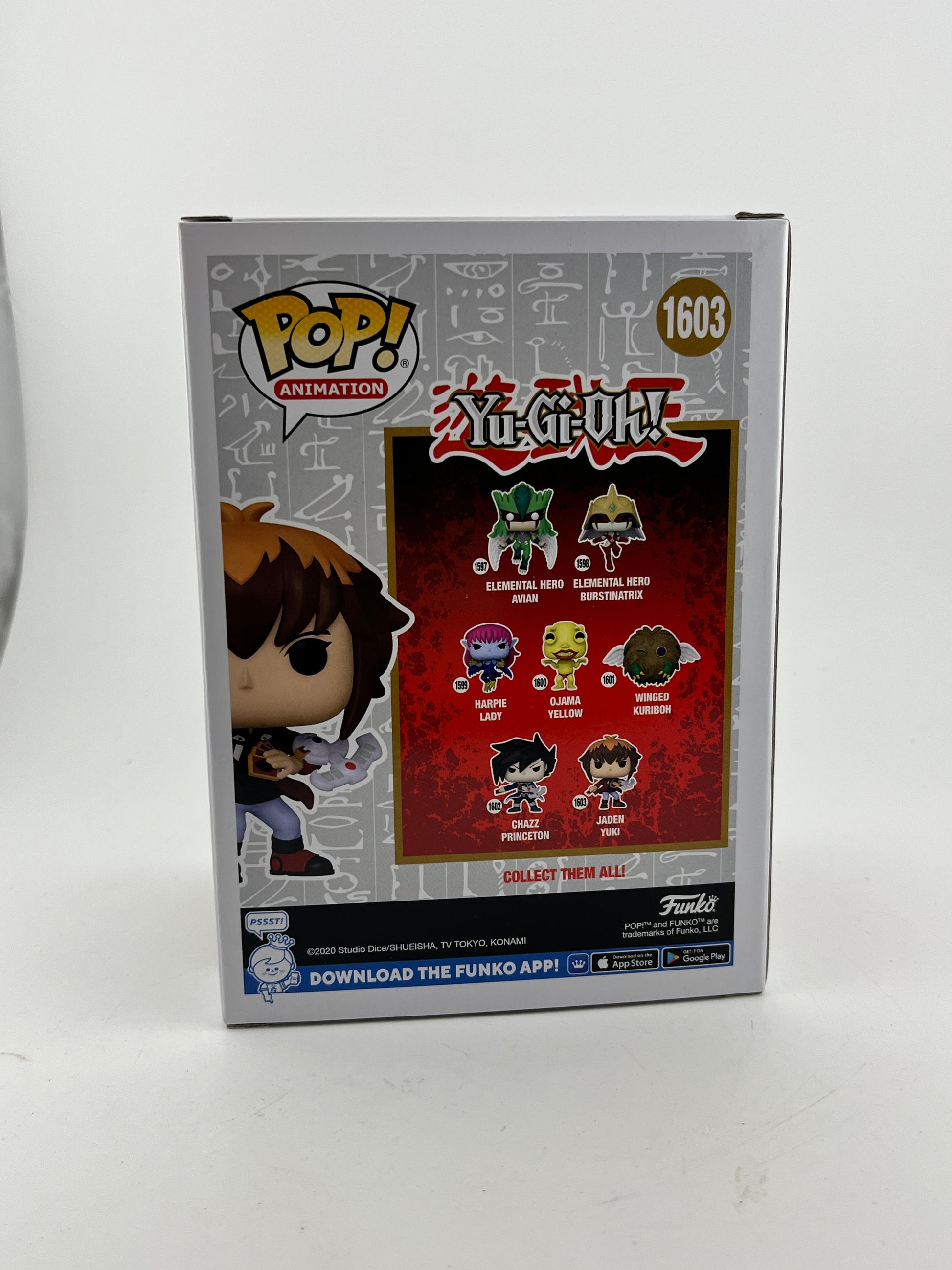 Funko POP! Animation Yu-Gi-Oh! - Jaden Yuki #1603 - Vinyl Collectable FRENLY BRICKS - Open 7 Days