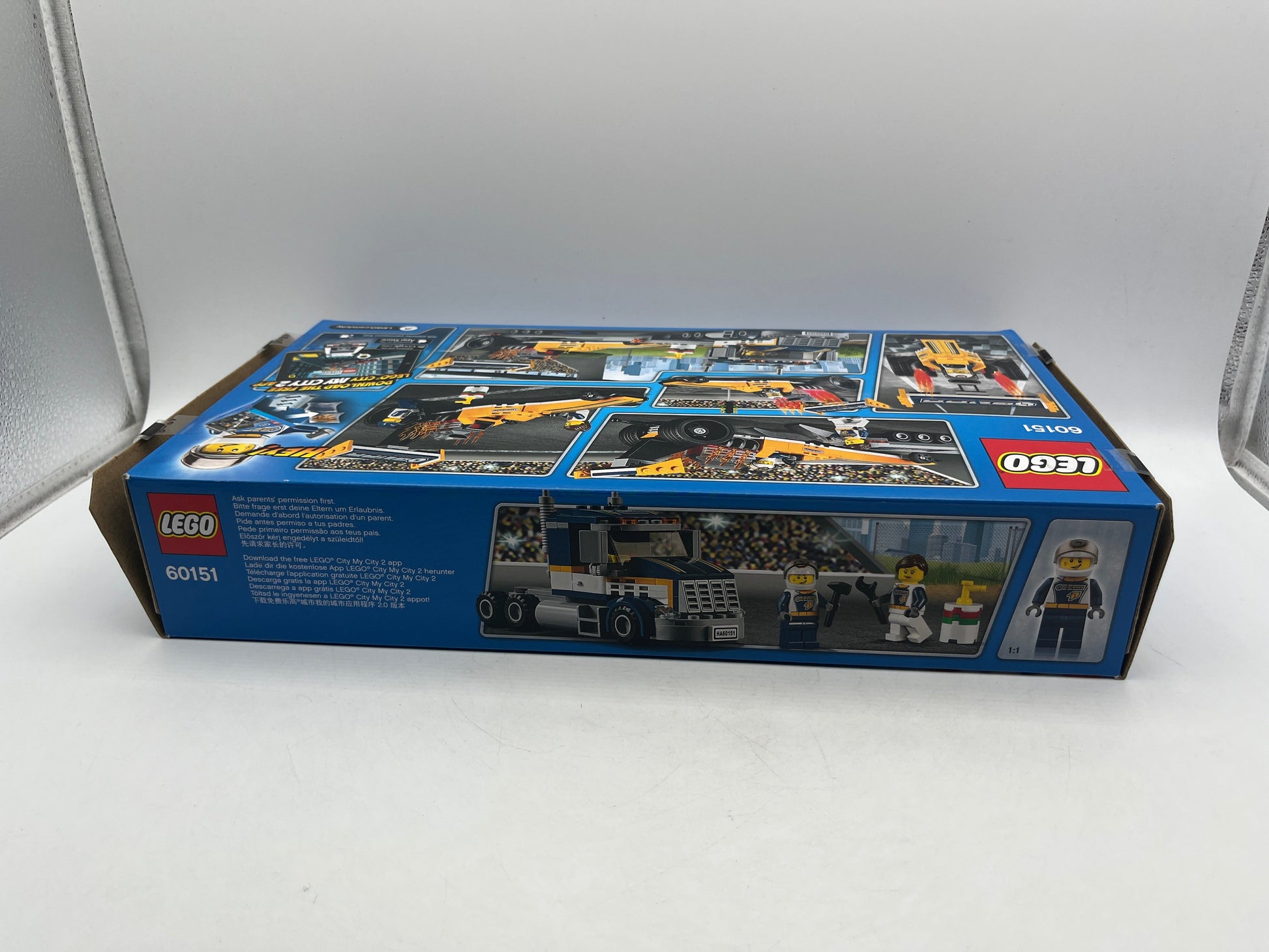 LEGO City 60151  Dragster Transporter New in Box Sealed Retired FRENLY BRICKS - Open 7 Days