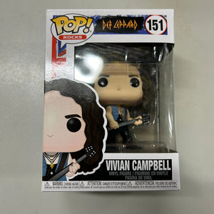 Pop Vinyl Rocks #151 Vivian Campbell FRENLY BRICKS - Open 7 Days