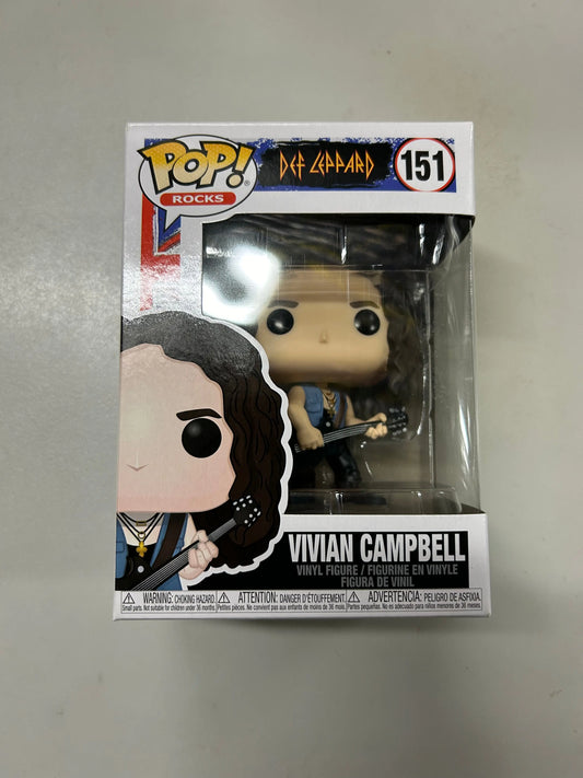 Pop Vinyl Rocks #151 Vivian Campbell FRENLY BRICKS - Open 7 Days