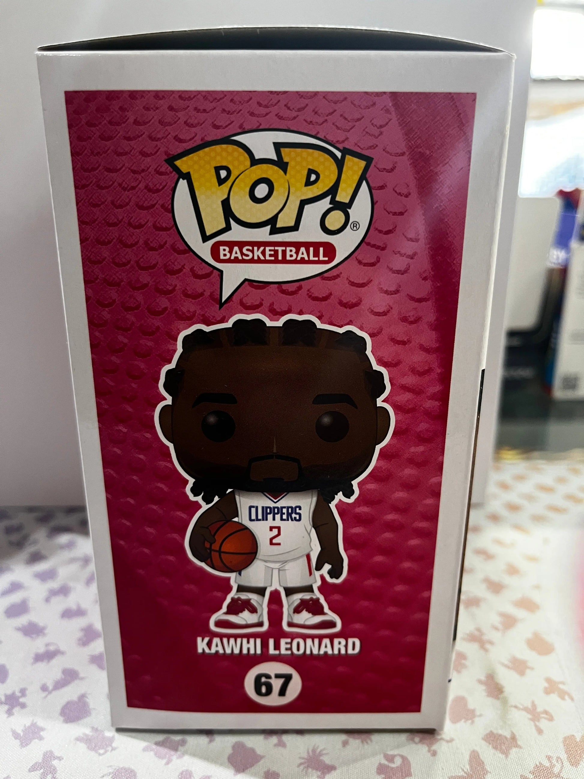 Funko Pop Vinyl basketball Clippers Kawhi Leonard #67 FRENLY BRICKS - Open 7 Days