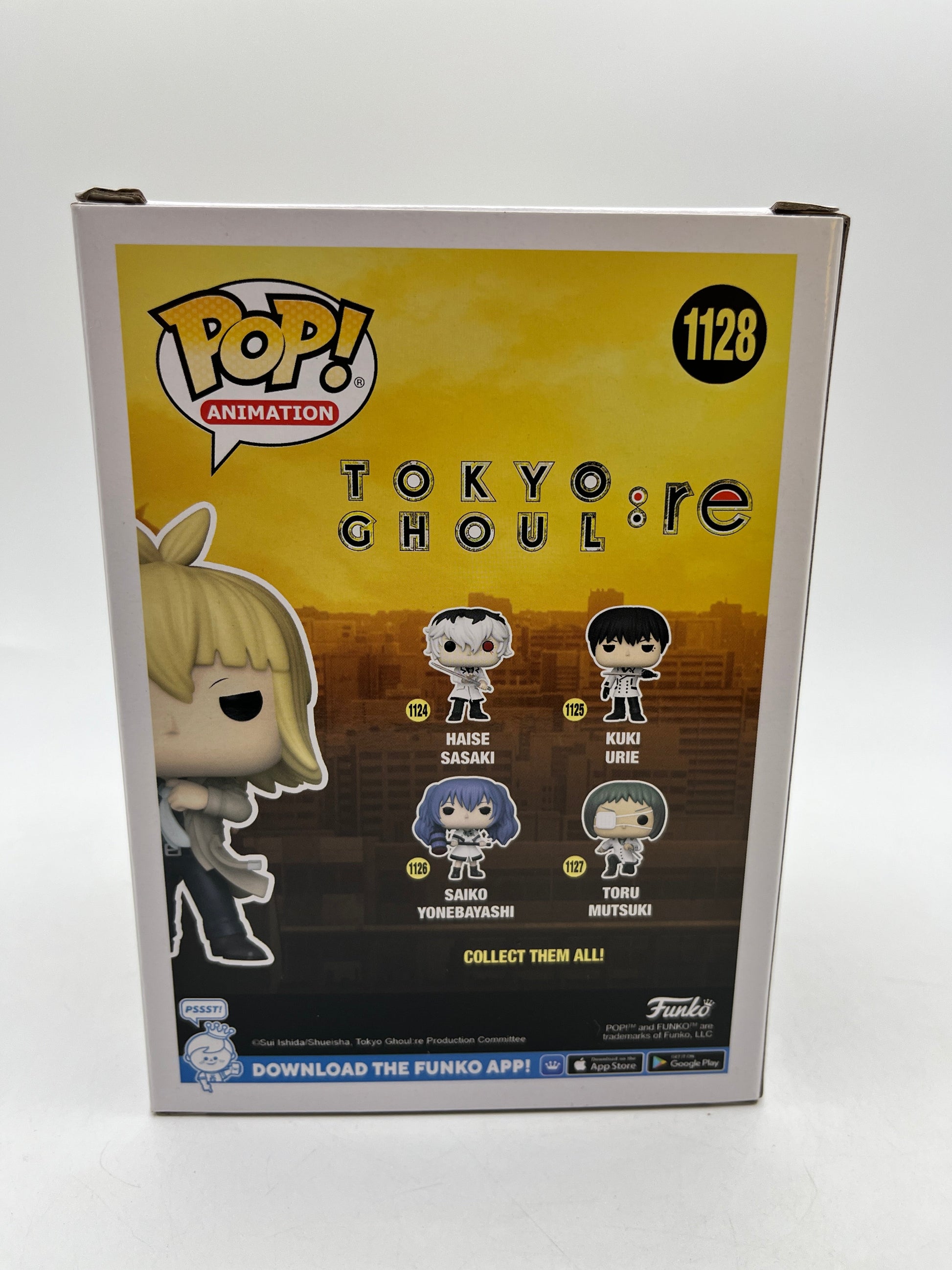 Funko POP! Animation Tokyo Goul : re - Ginshi Shirazu #1128 - Specialty Series FRENLY BRICKS - Open 7 Days