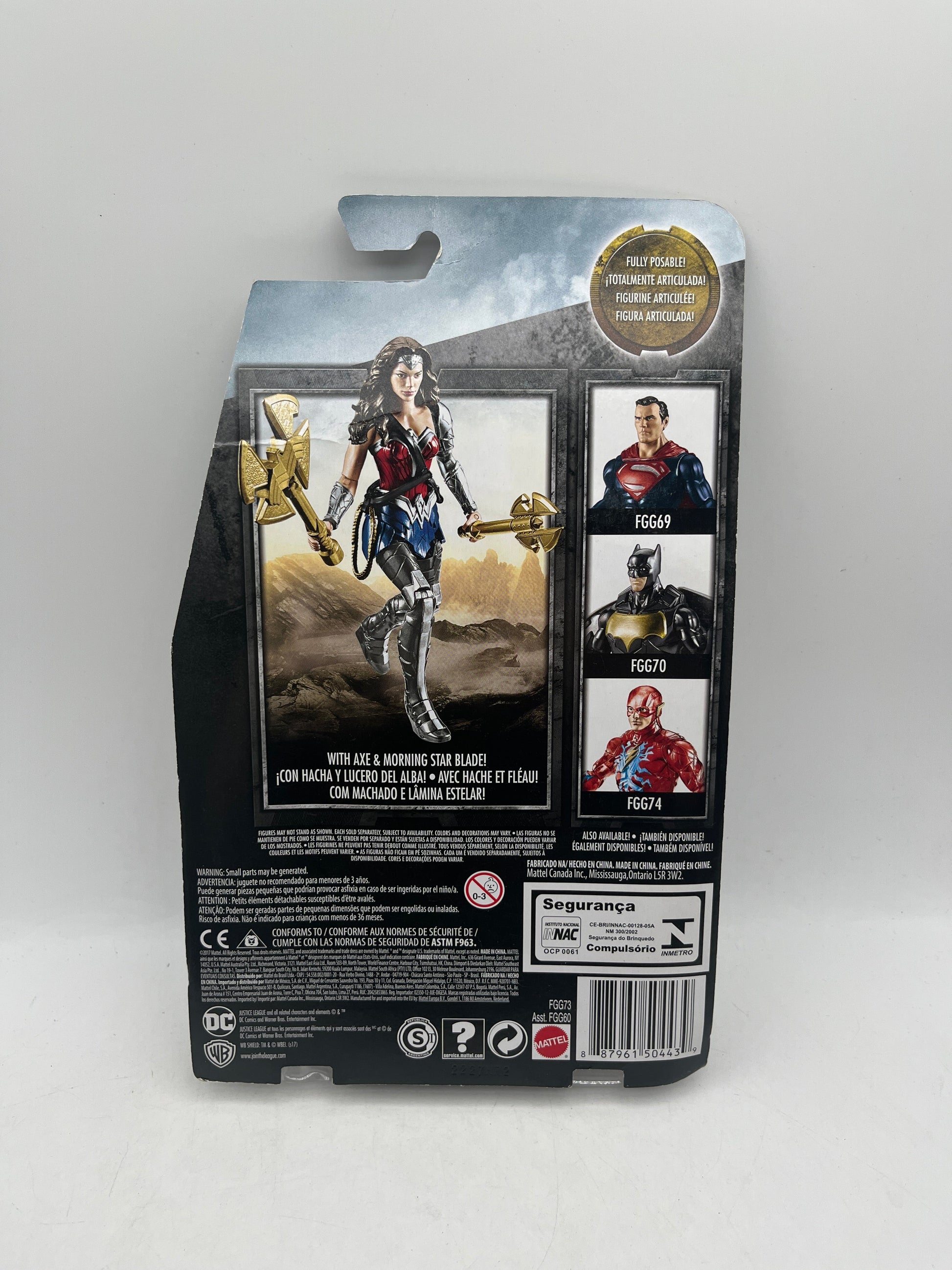 Mattel Justice League Movie Battle Ready Wonder Woman Superhero 2017 FRENLY BRICKS - Open 7 Days