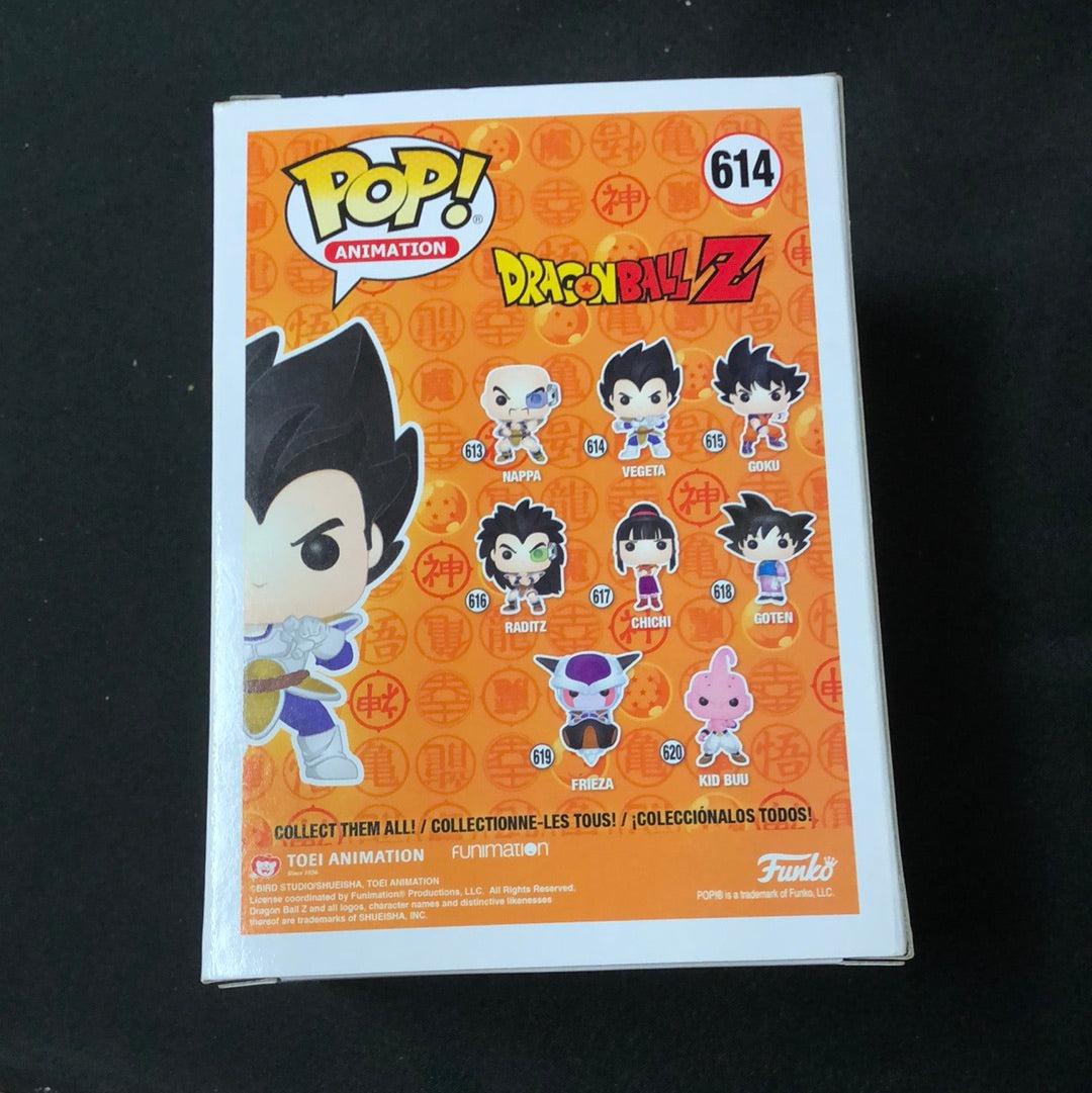 2019 Funko Pop! Animation Dragon Ball Z "VEGETA" #614 Vinyl Figure FRENLY BRICKS - Open 7 Days