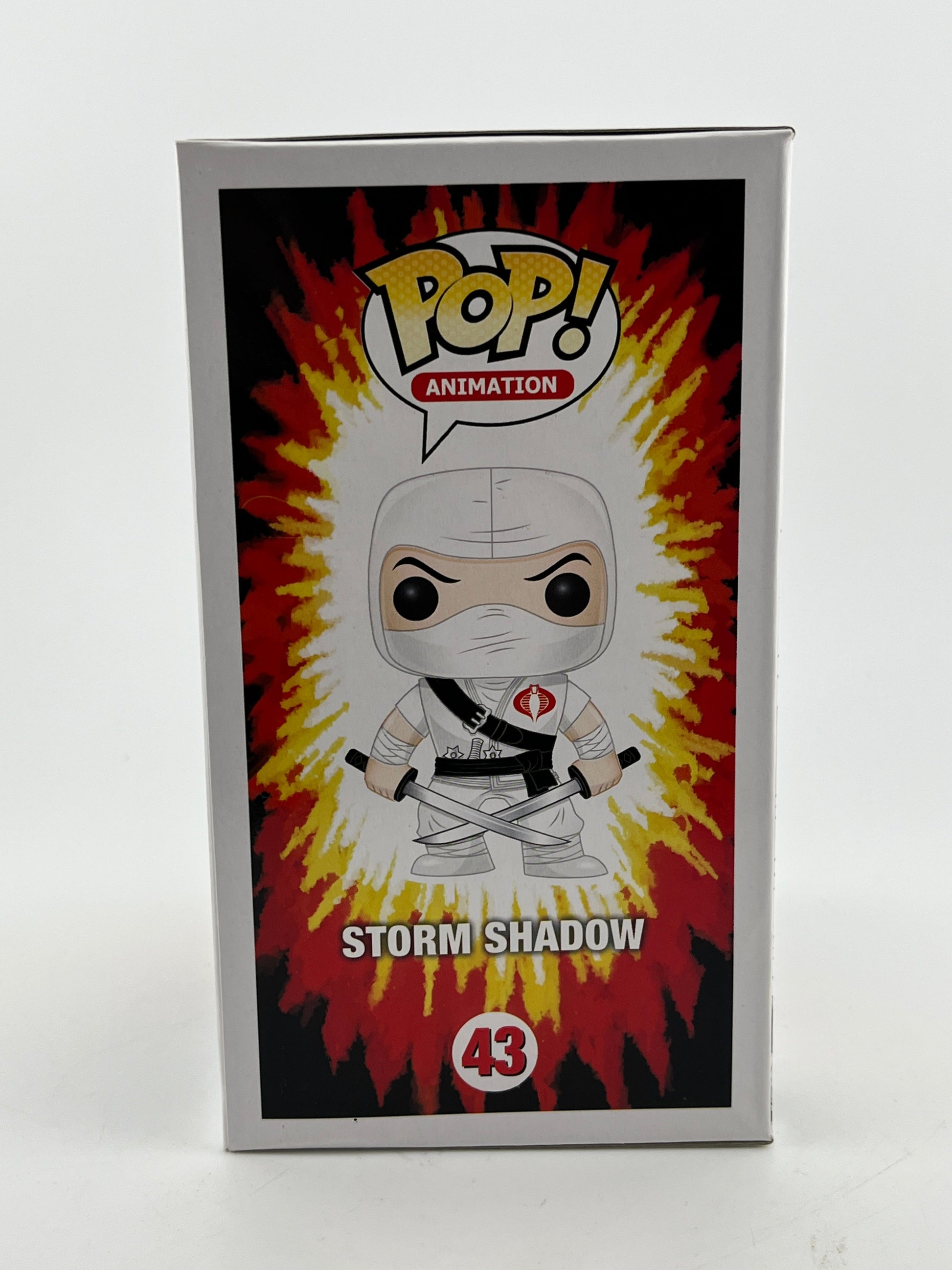 Funko POP! Animation G.I.Joe - Storm Shadow #43 - Vinyl Collectable FRENLY BRICKS - Open 7 Days