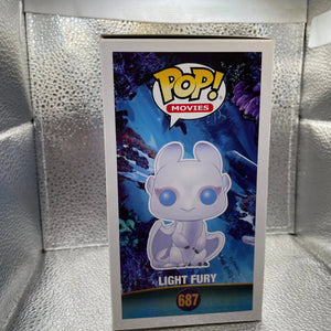 Light Fury (GLITTER) 687 ~ How to Train Your Dragon ~ Funko Pop Vinyl ~ Movies FRENLY BRICKS - Open 7 Days