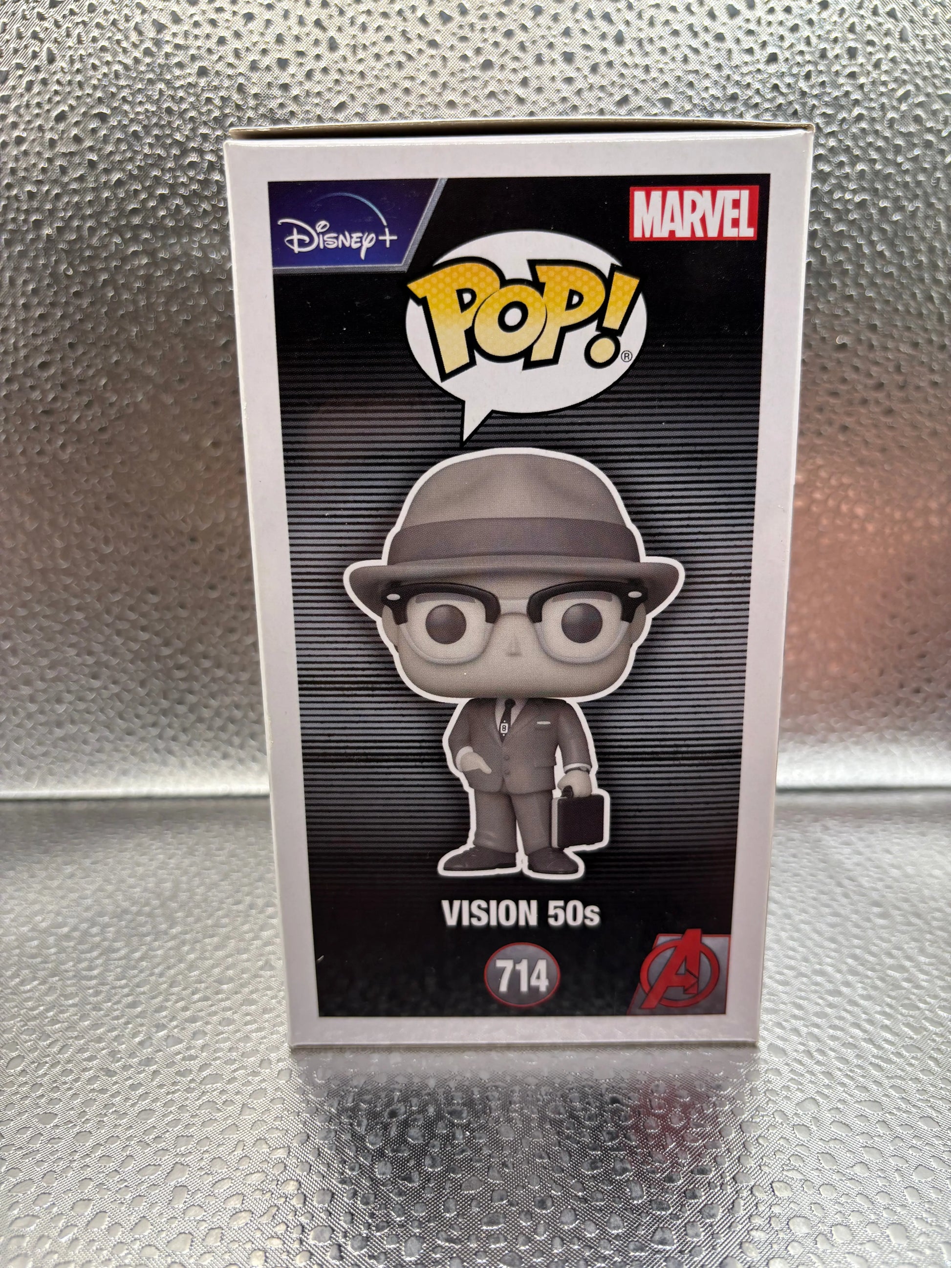 Funko Pop Vinyl #714 Marvel Vision 50s FRENLY BRICKS - Open 7 Days