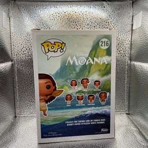 Pop! Funko 10cm Vinyl Figurine Moana Moana w/ Oar #216 Collectable FRENLY BRICKS - Open 7 Days