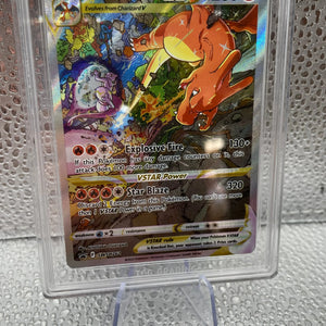 Charizard V Star SWSH262 Graded TCG 8.5 Pokemon TCG FRENLY BRICKS - Open 7 Days