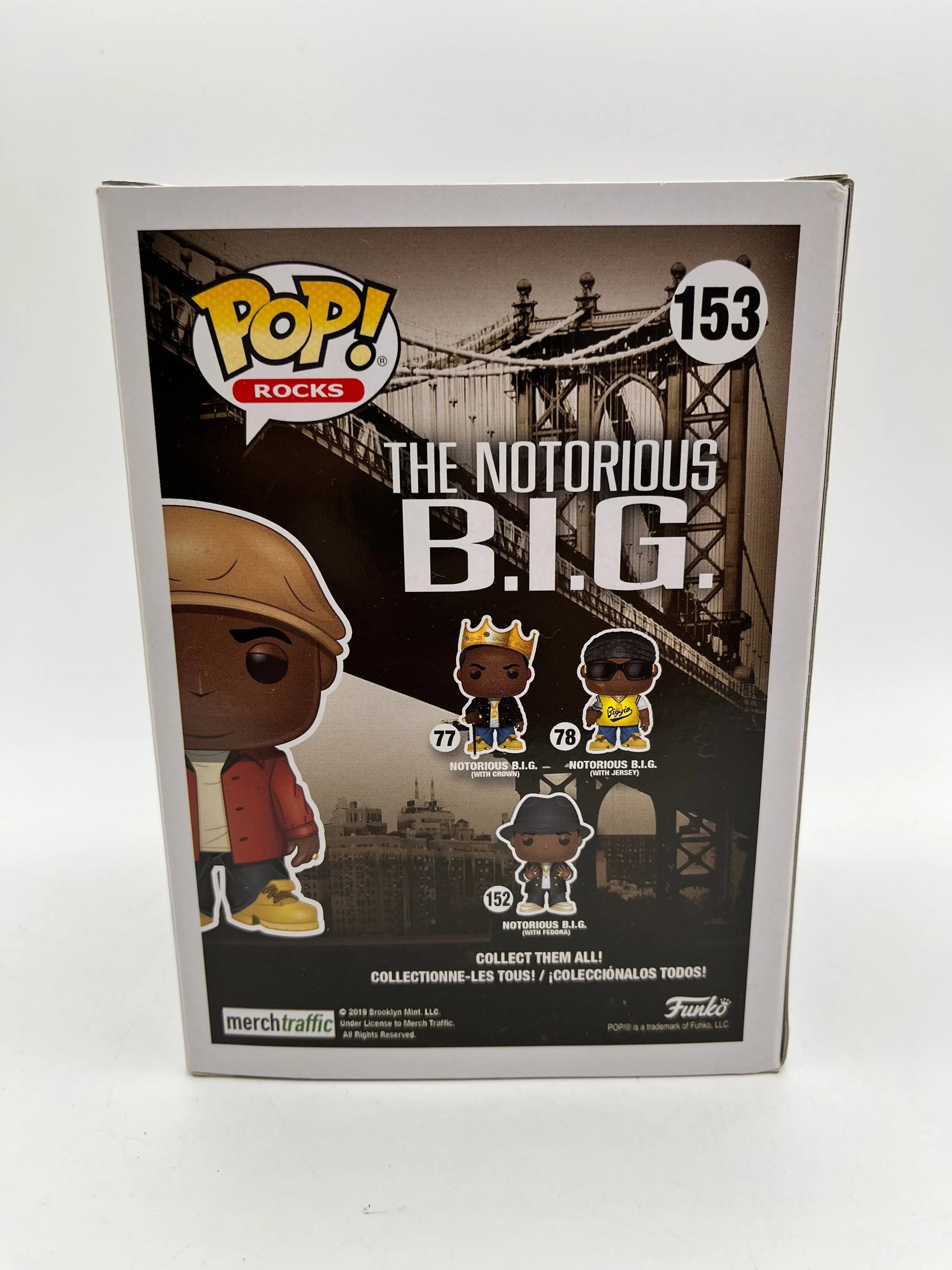 Funko POP! Rocks The Notorious B.I.G. With Champagne #153 Special Edition FRENLY BRICKS - Open 7 Days
