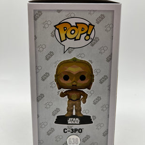 Funko POP! Star Wars C-3PO #638 - Disney 100 - Special Edition FRENLY BRICKS - Open 7 Days