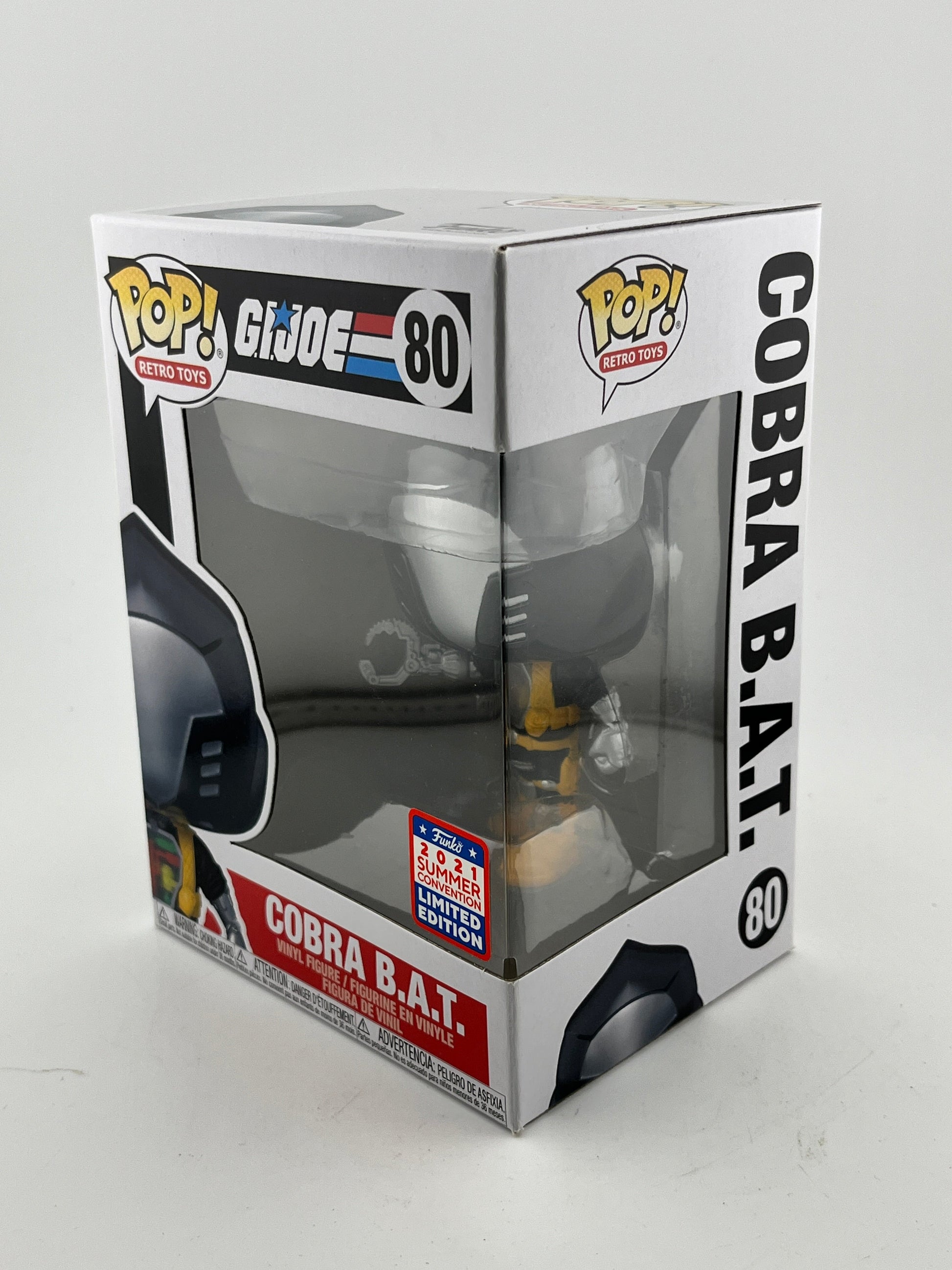 Funko POP! Retro Toys G.I.Joe - Cobra B.A.T. #80 - 2021 Limited Edition FRENLY BRICKS - Open 7 Days