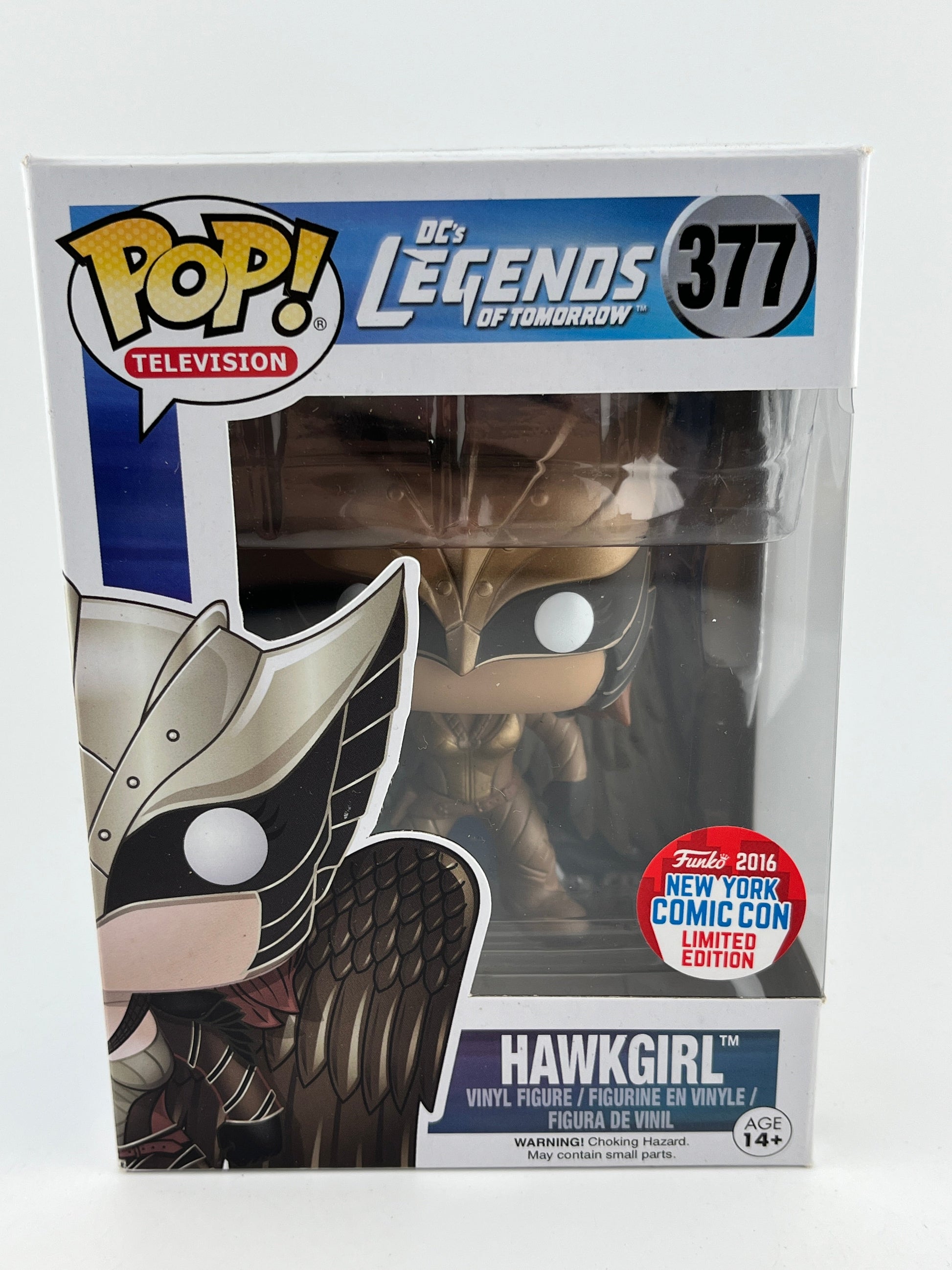 Funko POP! Television DC’s Legends Of Tomorrow - Hawkgirl #377 - New York Limited Edition FRENLY BRICKS - Open 7 Days