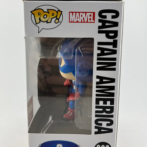 Funko POP! Marvel Spider-Man Homecoming - Captain America #693 - Exclusive FRENLY BRICKS - Open 7 Days