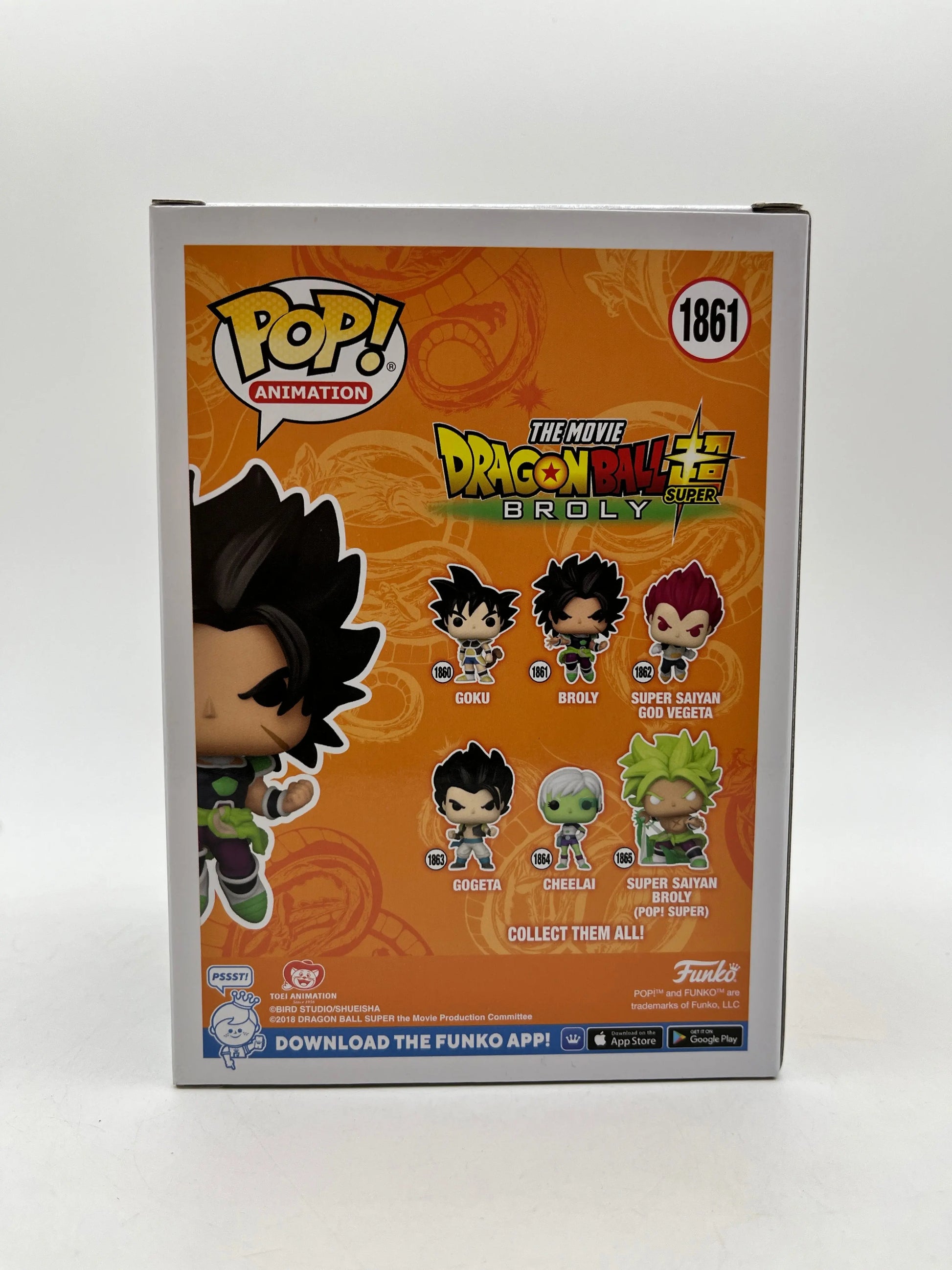 Funko POP! The Movie DragonBall Super Broly #1861 Broly - Vinyl Collectable FRENLY BRICKS - Open 7 Days