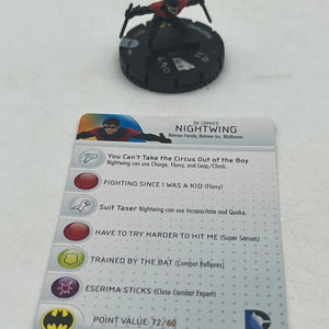 DC Heroclix Batman Nightwing Common #008 FRENLY BRICKS - Open 7 Days