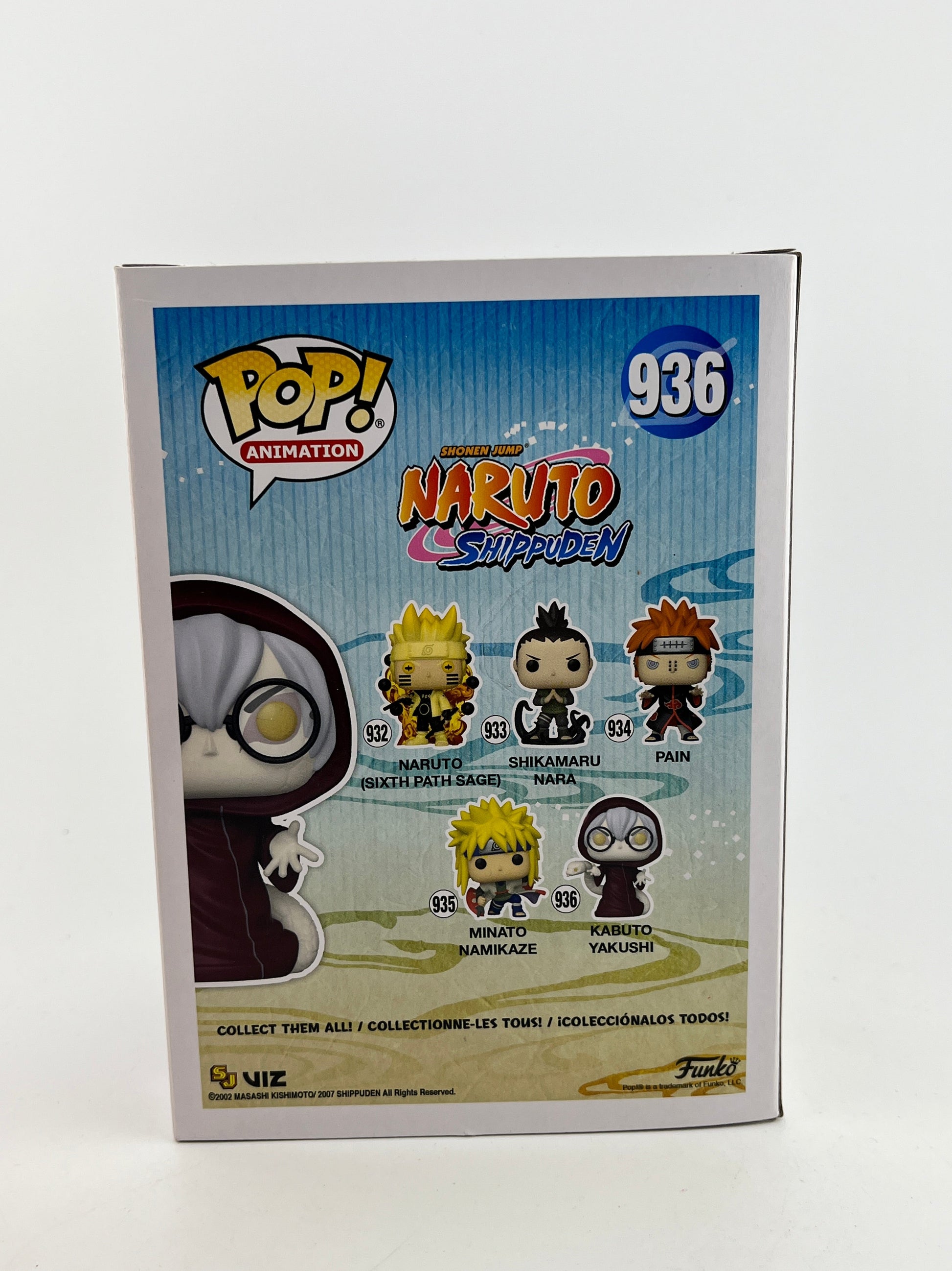 Funko POP! Animation Naruto Shippuden - Kabuto Yakushi #936 - Vinyl Collectable FRENLY BRICKS - Open 7 Days