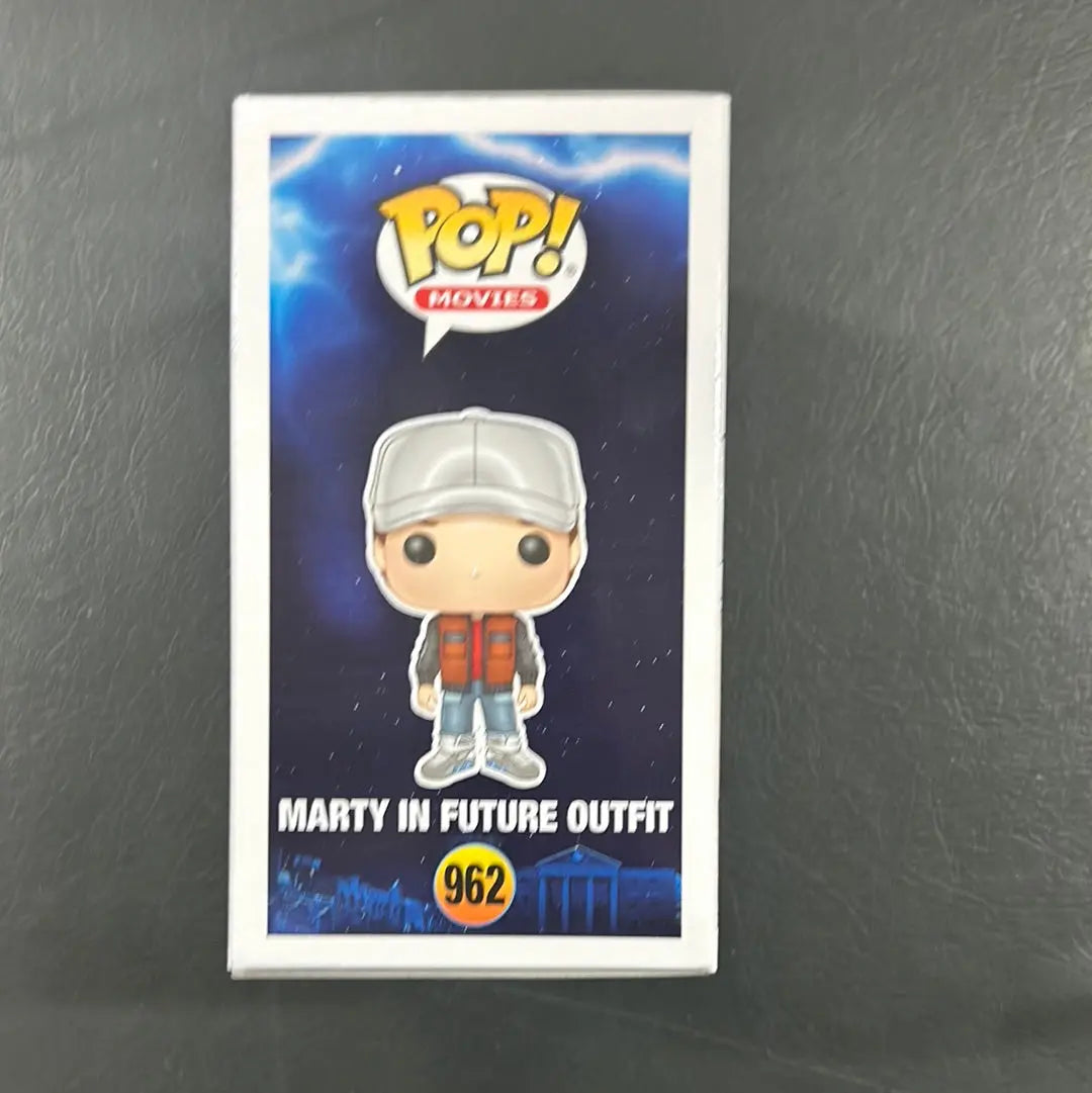 Funko Back To The Future - Marty in Future Outfit Pop! Movies Vinyl #962 FRENLY BRICKS - Open 7 Days