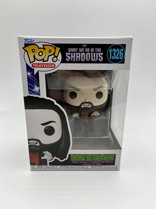 Funko Pop Vinyl Television Nandor The Relentless #1326 FRENLY BRICKS - Open 7 Days