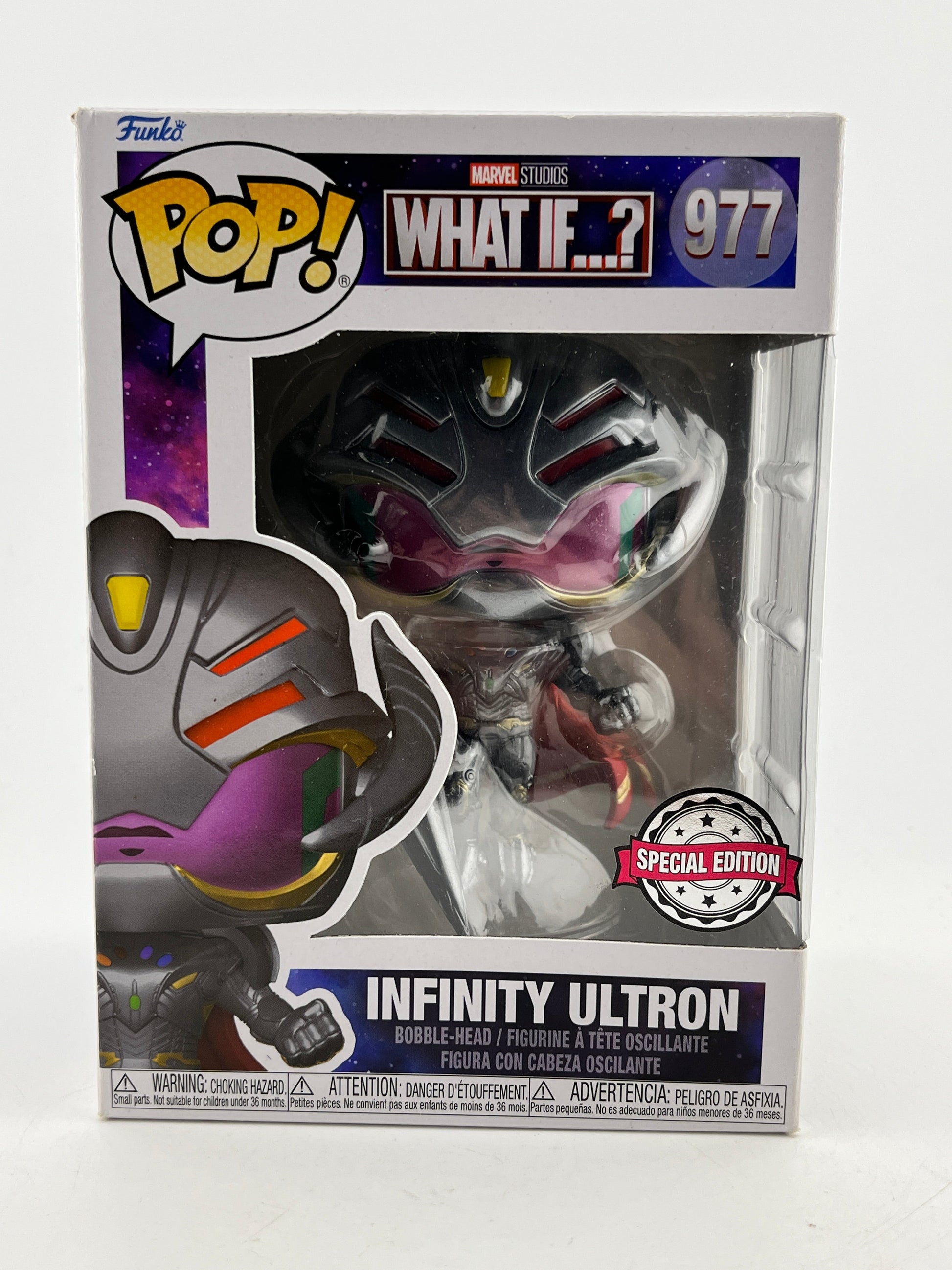 Funko POP! Marvel What If…? - Infinity Ultron #977 - Special Edition FRENLY BRICKS - Open 7 Days