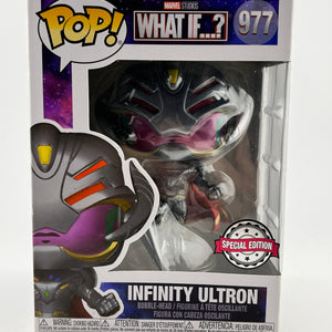 Funko POP! Marvel What If…? - Infinity Ultron #977 - Special Edition FRENLY BRICKS - Open 7 Days