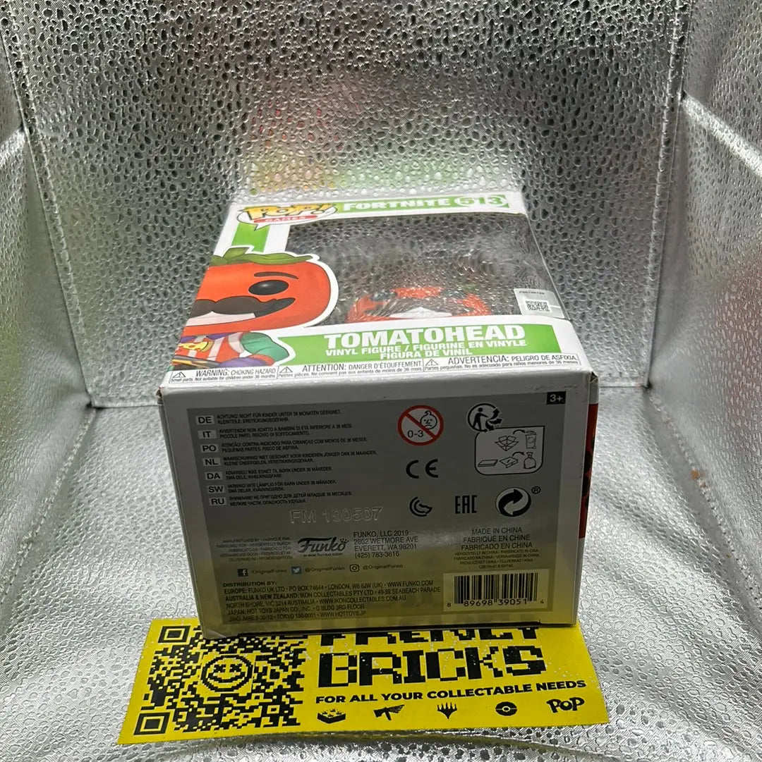 Pop Vinyl Fortnite 513 Tomatohead FRENLY BRICKS - Open 7 Days