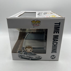 Funko Pop! Rides Back To The Future Time Machine w/ Marty # 02 +combinedshipping FRENLY BRICKS - Open 7 Days