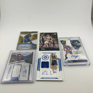 NBA Mavericks Player Card Lot Graded/Numbered/Autographed FRENLY BRICKS - Open 7 Days