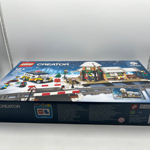 Lego 10259 Winter Village Station Creator Expert, Retired,  NEW FRENLY BRICKS - Open 7 Days