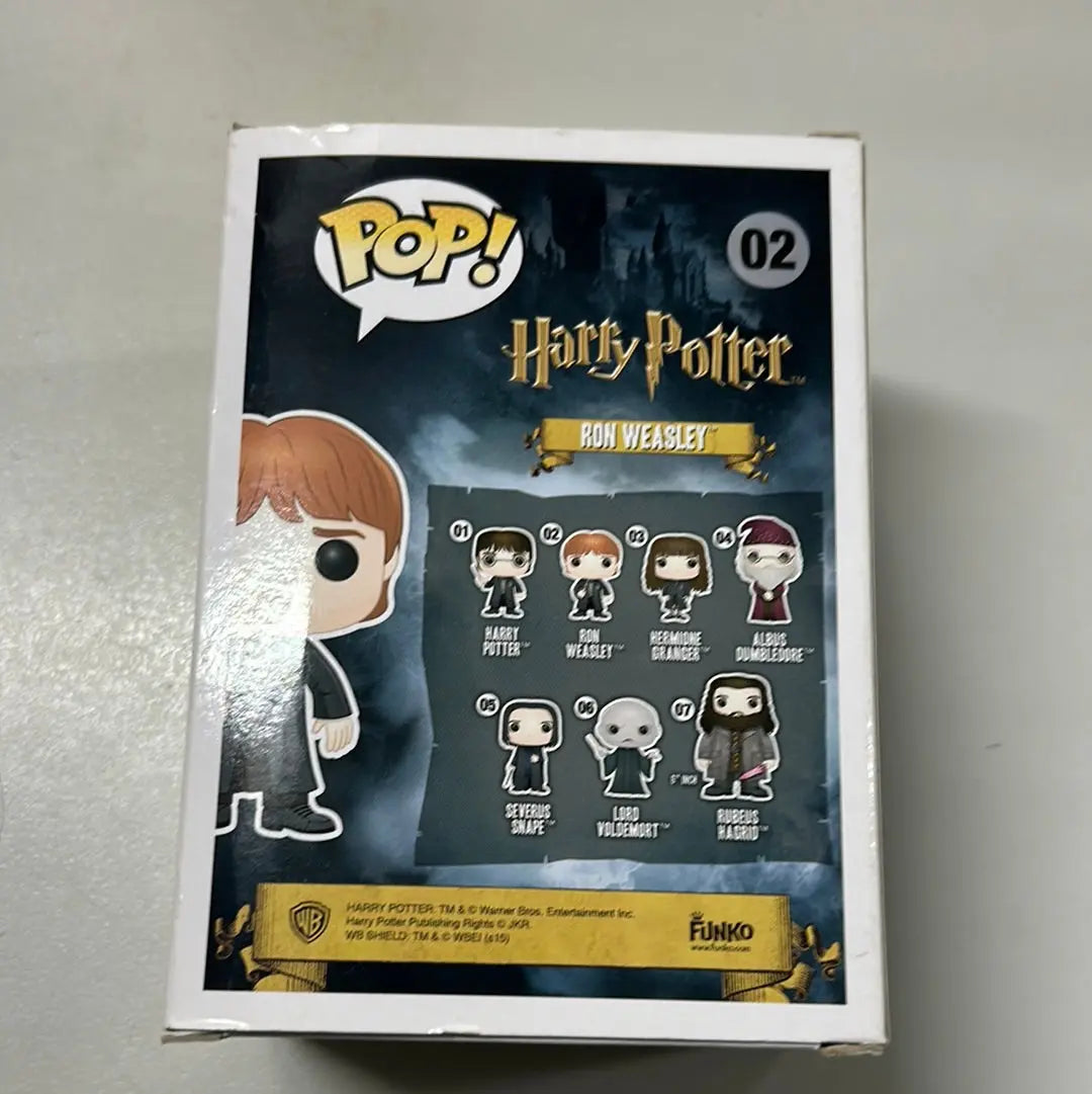 Pop Vinyl Harry Potter #02 Ron Weasley FRENLY BRICKS - Open 7 Days