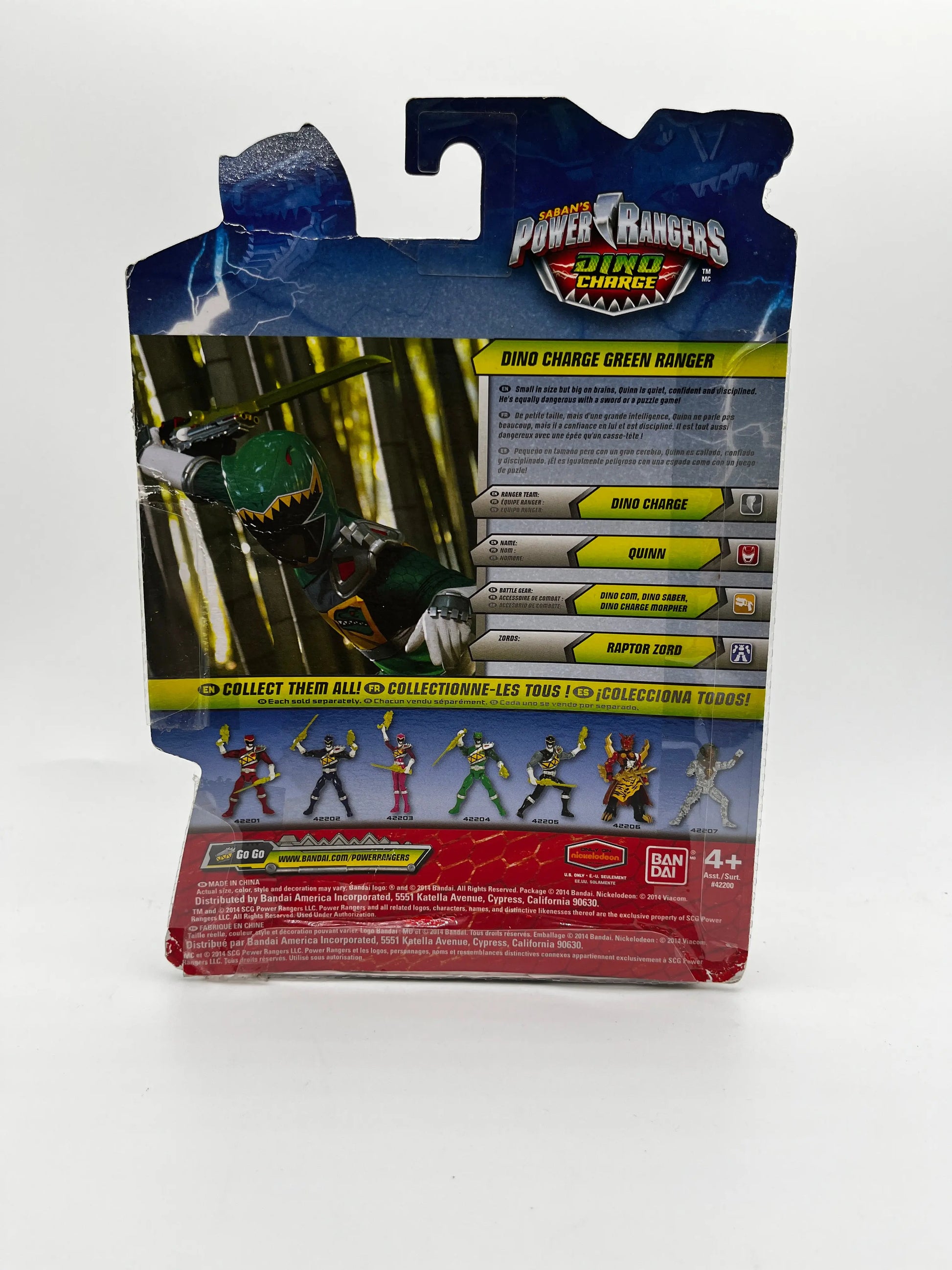 Saban’s Power Rangers Dino Charge Green Ranger Action Figure FRENLY BRICKS - Open 7 Days