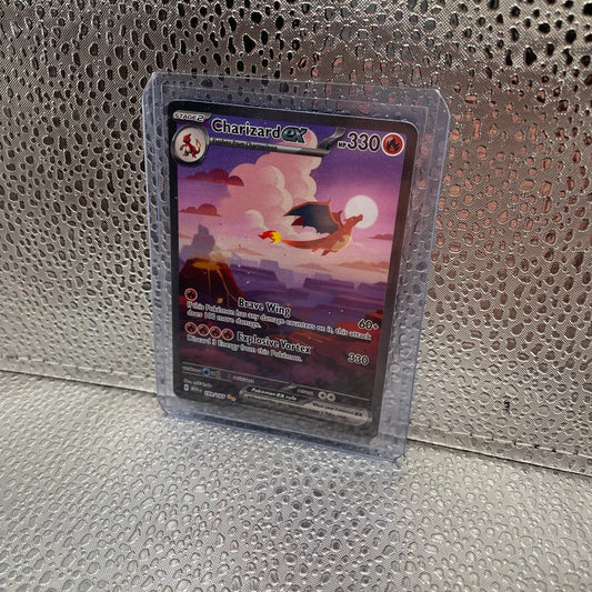 Pokémon TCG Charizard ex Scarlet & Violet-151 199/165 Holo Special Illustration FRENLY BRICKS - Open 7 Days