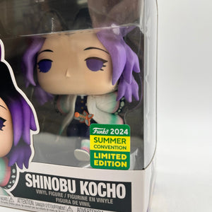 Funko POP! Animation Demon Slayer Shinobu Kocho #1605 - Limited Edition 2024 FRENLY BRICKS - Open 7 Days