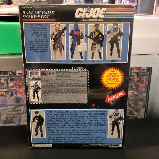 G.I. Joe Snake Eyes 1991 Hall of Fame Hasbro #6828 New Sealed FRENLY BRICKS - Open 7 Days